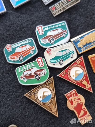 Значки СССР. Автомобили (Ваз и другие)