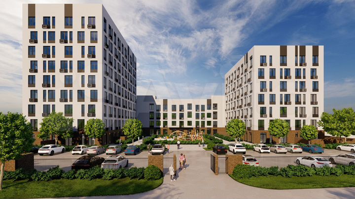 Своб. планировка, 81,8 м², 6/9 эт.