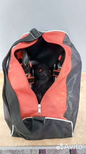 Роликовые коньки Reaction rainbow