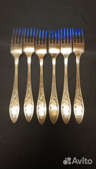 Набор столовых приборов мельхиор СССР
