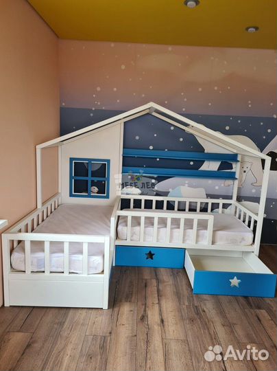 Кровать для погодок