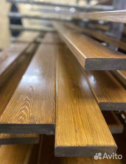 Палубная доска лиственница с покраской PIL-1539