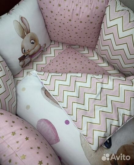Комплекты в кроватку для мальчиков и девочек