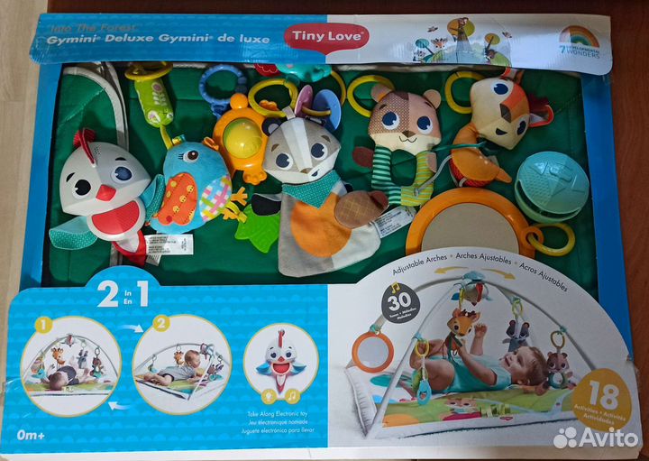 Развивающий коврик tiny love сказочный лес