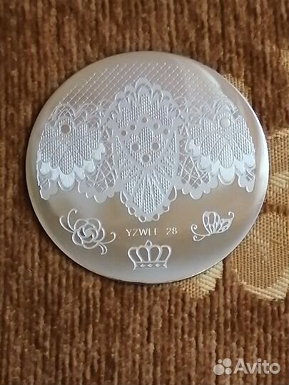 Пластины для стемпинга (7 шт)