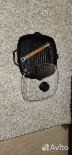 Чугунная сковорода