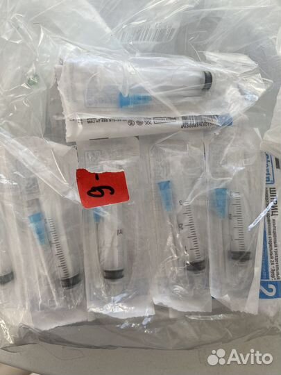 Шприц стерильный