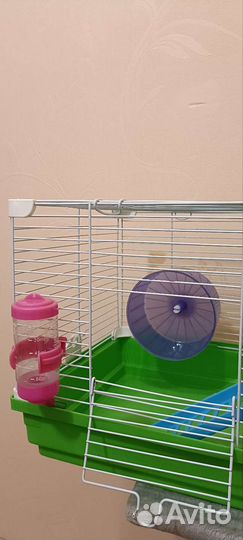 Клетка для грызунов+переноска+прогулочный шар