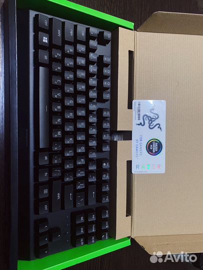 Игровая клавиатура Razer BlackWidow V3 TKL (новая)