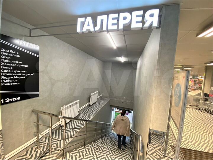 Торговые площади от 5 до 230 м²