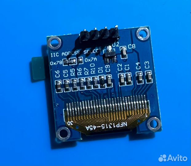 Oled дисплей ssd 1306 0,96 дюйма