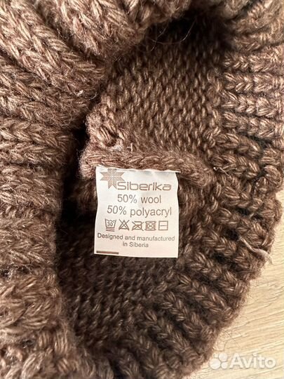 Шапка женская зимняя siberika, новая, 54-56