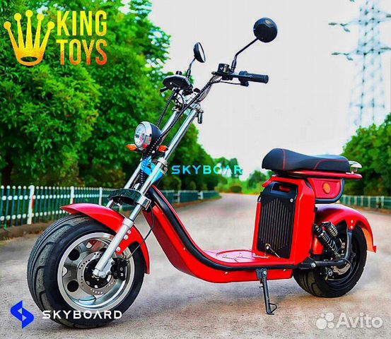 Электроскутер Citycoco SkyBoard BR4000 fast