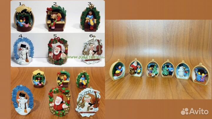 Киндер-сюрприз из новогодних серии