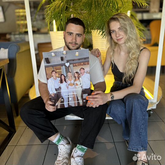 Витраж с вашим фото