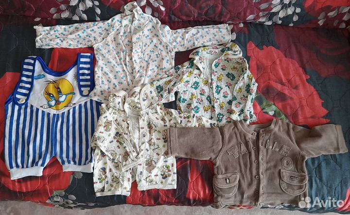Детские вещи пакетом от 3 до 12 месяцев