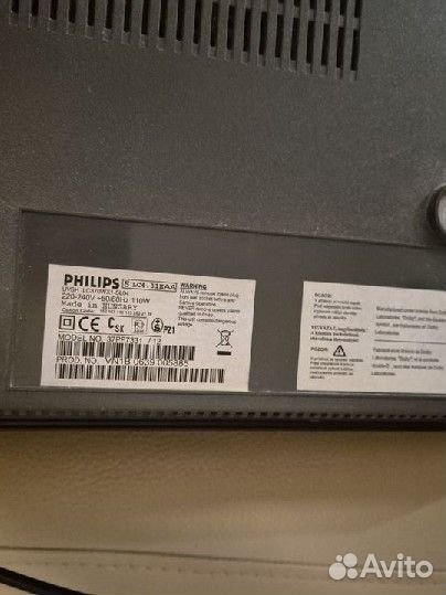 Телевизор philips 37 дюймов, бу