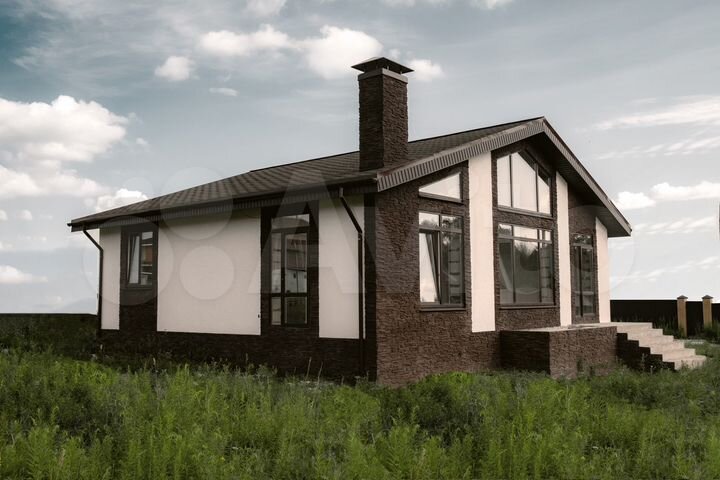 Дом 105 м² на участке 8 сот.