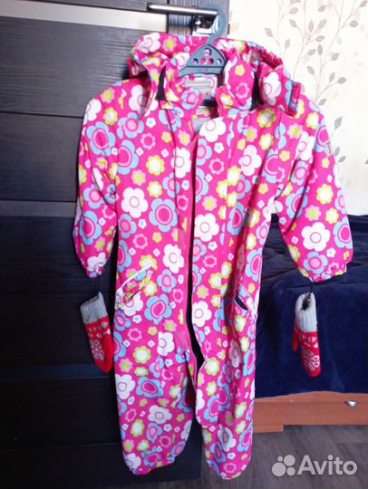 Комбинезон демисезонный для девочки 92