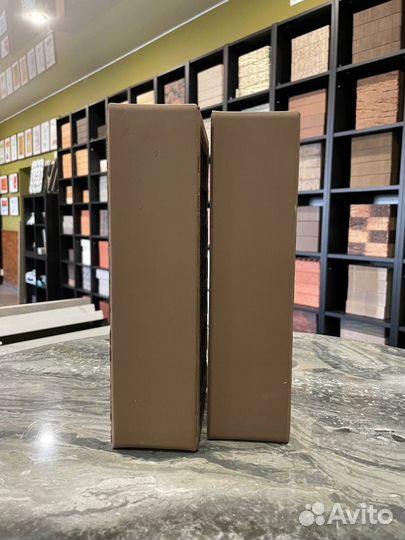 Кирпич облицовочный темно-коричневый скала жкз