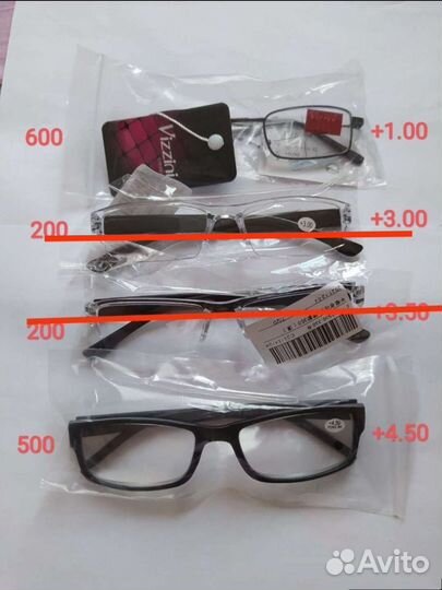 Очки с плюсовыми диоптриями