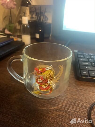 Кружка с драконом