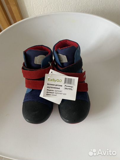 Ботинки демисезонные 25 26