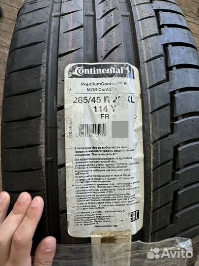 Continental ContiPremiumContact 6 285/45 R22 114Y