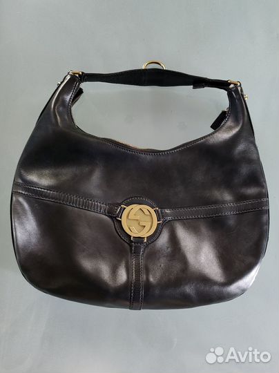 Сумка Gucci, кожаная, оригинал