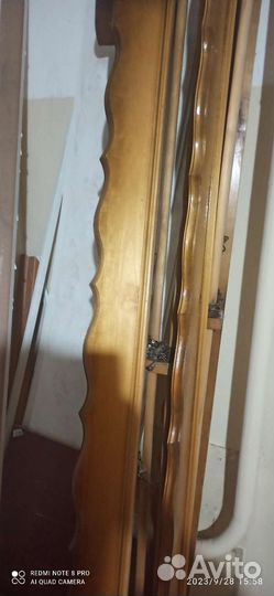 Деревянный карниз