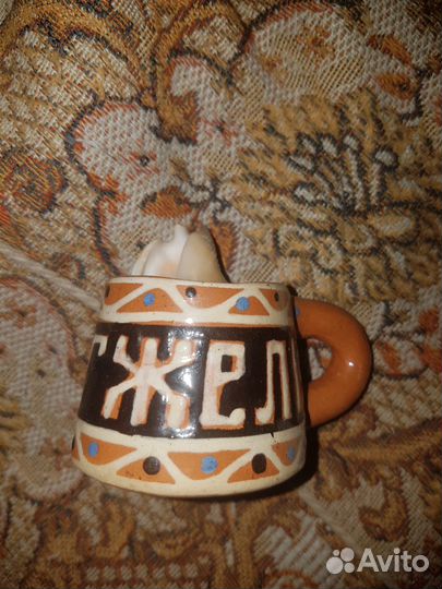 Чарка пивная сувенирная с ракушкой