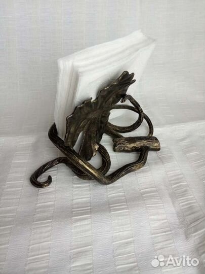 Салфетница кованая