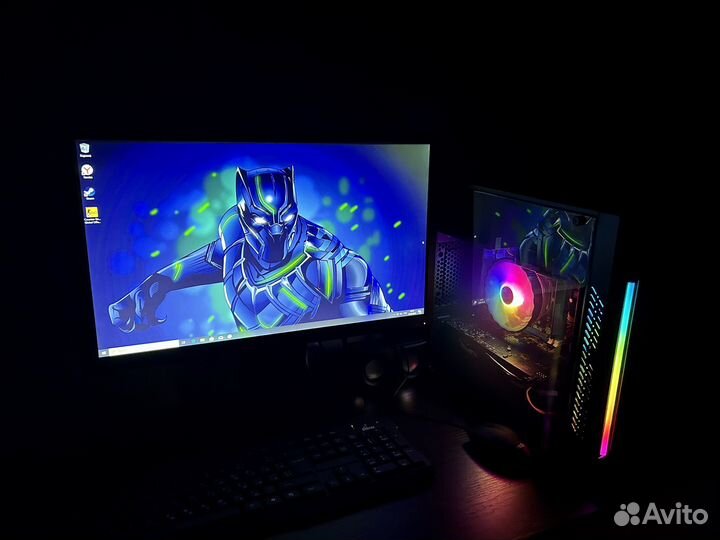 Игровой пк с RX580 8gb