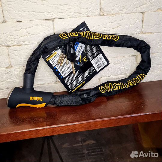 Велозамок цепной OnGuard Mastiff 180cм x 10м