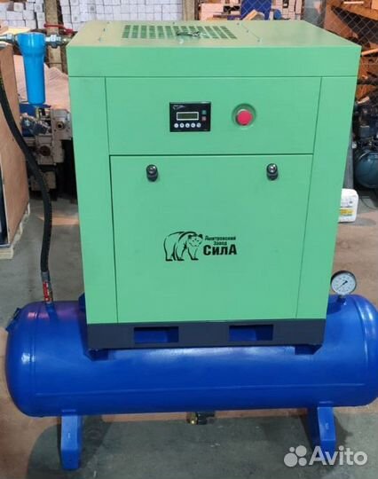 Винтовой компрессор с ременным приводом дз Сила С