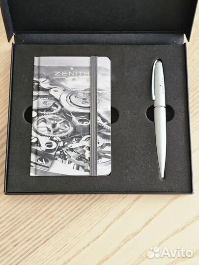 Zenith ручка + блокнот