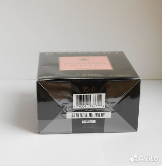 Bvlgari Splendida Rose Rose eau de parfum 50 мл