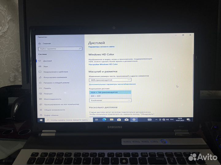 Ноутбук samsung rf711