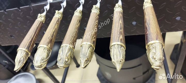 Шампура ручной работы Рыбы