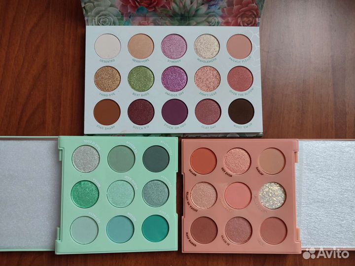 Палитра теней Colourpop, beauty bay, nyx