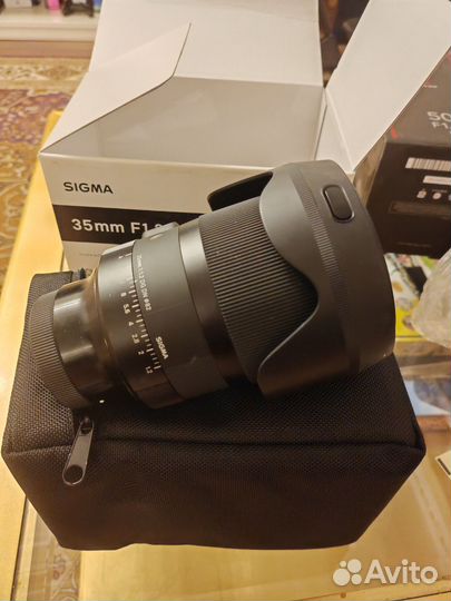 Объектив sigma 35 1.2 l-mount