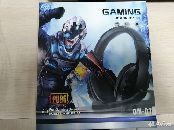 Наушники полноразмерные Gaming GM-01