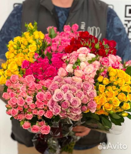 Роза оптом Россия, Кения цветы зелень