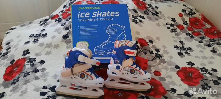 Коньки хоккейные детские