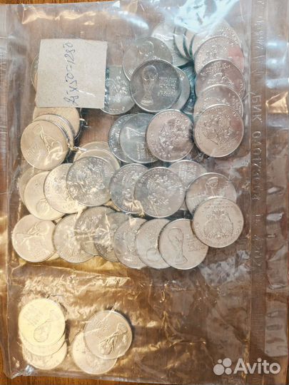 Банковская упаковка монет чемпионат по футболу