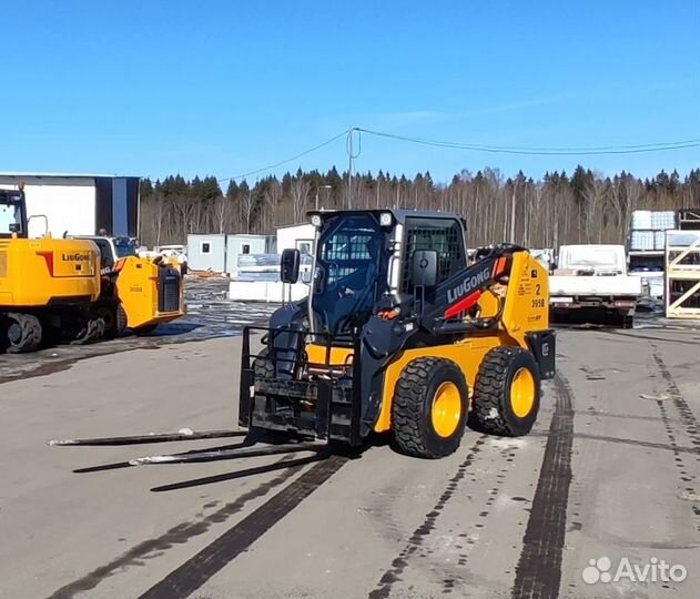 Мини-погрузчик LiuGong CLG395В, 2023