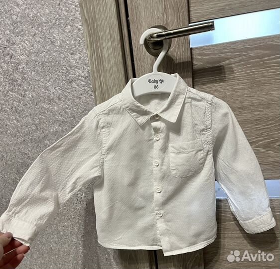 Рубашка для мальчика 86