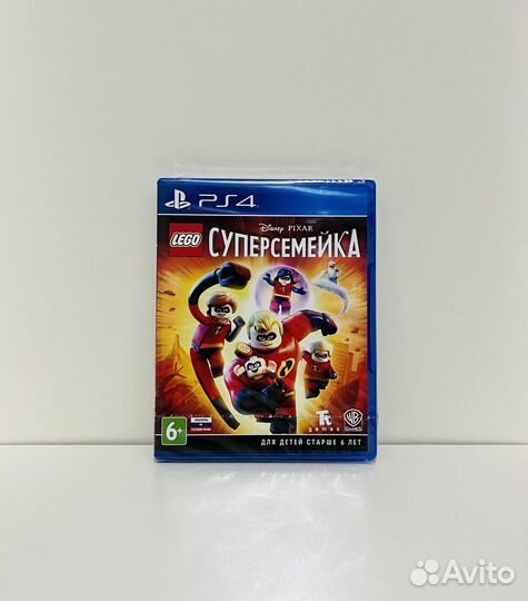 Lego Супер семейка PS4 PS5 (рус.обложка)