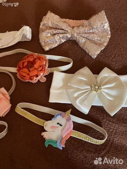 Повязки на голову для малышки