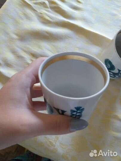 Кружка,стакан с белочкой СССР